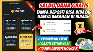 BARU RILIS DI PLAYSTORE  APLIKASI PENGHASIL SALDO DANA TERBARU 2023  APK PENGHASIL UANG 2023 [upl. by Ddet]