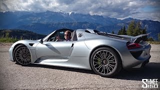 My First Drive in the Porsche 918 Spyder Shmees Adventures [upl. by Akem]