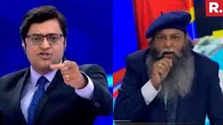 Arnab Goswami Vs Suraj Pal Amu  The Debate With Arnab Goswami [upl. by Okomot]