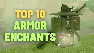 TOP 10 BEST PvP Armor Enchants  Deepwoken [upl. by Afrikah]