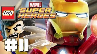 LEGO Marvel Superheroes  Part 11  Red Skull Takedown HD Gameplay Walkthrough [upl. by Kenzie]