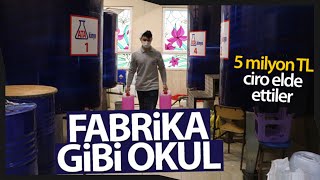 ‘Fabrika Gibi Çalışan Okul’ 2020 Yılında 5 Milyon TL Ciro Yaptı [upl. by Atolrac]