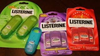 Listerine PocketMist amp PocketPak Review [upl. by Filemon456]