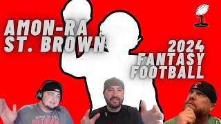 Amon Ra St Brown 2024 Fantasy Football [upl. by Adah]