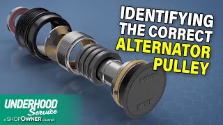 Identifying The Correct Alternator Pulley [upl. by Oned43]