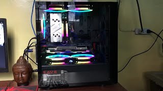 PC Time lapse Build ft Tecware Nexus M [upl. by Serrell]