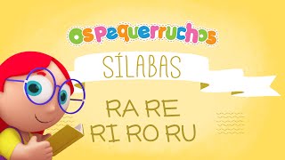 RA RE RI RO RU fuerte Aprender a LEER para niños ✔👩‍🏫PRIMARIA [upl. by Lilac]