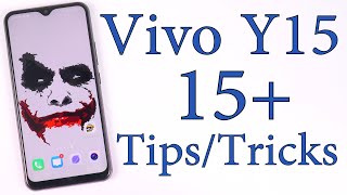 Vivo Y15 15 Tips and Tricks [upl. by Arbas]