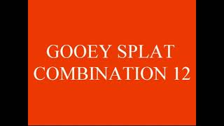 Gooey Splat Combination 12 Sound Effects [upl. by Sparhawk]