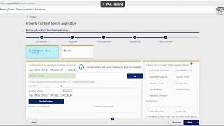 Filing a PA1000 Property Tax  Rent Rebate Application [upl. by Ahsined]