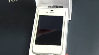 iPhone 4S Unboxing [upl. by Whetstone280]