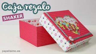 Caja de regalo corazón shaker para San Valentín [upl. by Peednam56]