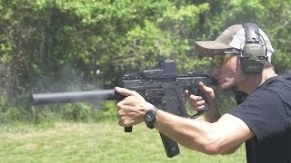 KRISS Vector CRB Carbine Review 45 ACP [upl. by Croix785]