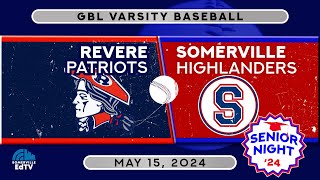 SHS Baseball vs Revere 51624 [upl. by Beaner603]