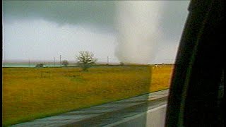 April 26 1991 Kansas Underpass Tornado Video KSNWTV [upl. by Arreip]