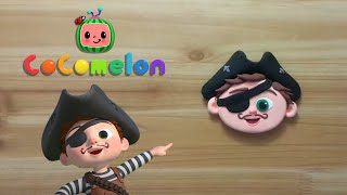 cocomelon TOMTOM halloween clay cracking making 코코멜론 톰톰 할로윈 클레이로 만들기 [upl. by Pubilis]