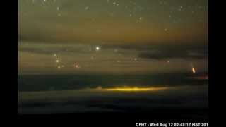 Rare Gigantic Jet Lightning over Hurricane Hilda near Hawaii [upl. by Livia]