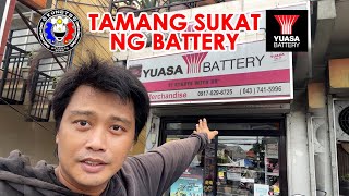 Bumili Ako Ng Bagong Yuasa Battery  Tamang Paraan sa Paglagay ng Battery [upl. by Sirad]