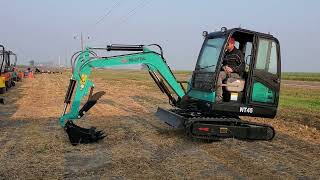 NT45 Mini Excavator  Diesel [upl. by Batory53]