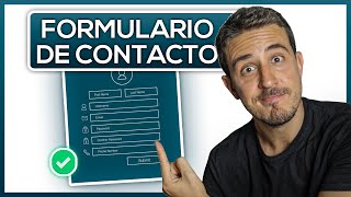 Cómo Crear un FORMULARIO de CONTACTO en Wordpress 🌐 [upl. by Yesac]