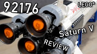 LEGO 92176 Review LEGO Saturn V  LEGO Apollo  Review 92176 LEGO Creator 2020 LEGO NASA [upl. by Bebe759]