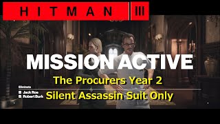 Hitman 3 The Procurers Year 2 SASO  107   Elusive Target 調達人 [upl. by Annoid309]