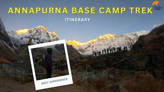 Complete Itinerary of Annapurna Base Camp I How to Plan Annapurna Base camp Trek [upl. by Burgener513]