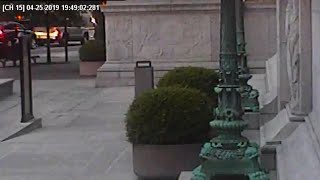 Archives says someone lit fire outside DC building [upl. by Erret534]