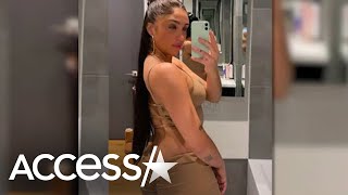 Madonnas Daughter Lourdes Leon Shows Off Curves In Sultry Outfit [upl. by Otinauj]