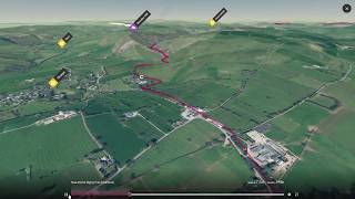 Peak District Mighty Hike 2018  The FlyOver Route  275 Miles [upl. by Yenahc82]