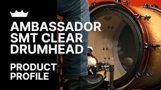 Ambassador SMT Clear Bass Drumhead  Remo [upl. by Sherlock]