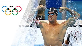 USAs Ervin wins Mens 50m Free gold [upl. by Reinar]