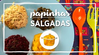 Prapapá  Como Fazer Papinha Salgada para Bebê 6 meses [upl. by Hakon]