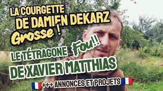 La courgette grosse  de DAMIEN DEKARZ et le tétragone fou de XAVIER MATTHIAS [upl. by Eilama]