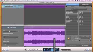 Change Imported Files Tempo in GarageBand  Minute GarageBand [upl. by Adnohsor]