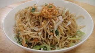 Burnt Garlic Noodles  Sanjeev Kapoor Khazana [upl. by Jeffcott]