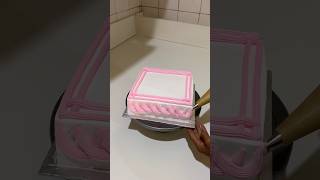 Beautiful cake design cake ytshorts viralshort [upl. by Anelrad]