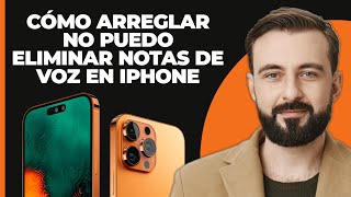 Cómo solucionar que no se puede eliminar un memo de voz en iPhone  No se puede borrar los memos de [upl. by Wat]