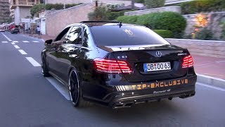 MercedesAMG E63 S 750HP with SuperSprint Exhaust [upl. by Kubis588]