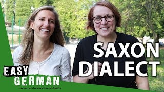 Saxon Dialect vs Standard German with Anja from Learn German with Anja [upl. by Gudren]