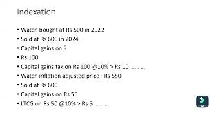 Budget amp Indexation వల్ల లాభాలునష్టాలు nagarajlic [upl. by Levitan]