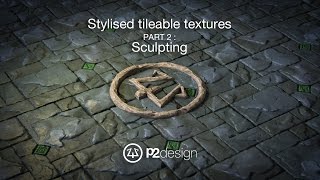 P2design Stylised tileable ROCK MAPS tutorial part 02 [upl. by Lipkin]