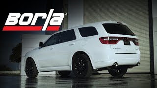 Borla Exhaust for the 20112024 Dodge Durango RT Exhaust System Sounds [upl. by Jacintha89]