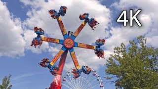 Power Surge offride 4K Knoebels Amusement Park [upl. by Mingche]