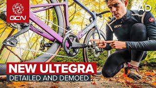 NEW Shimano Ultegra R8100 First Look [upl. by Dnalwor844]