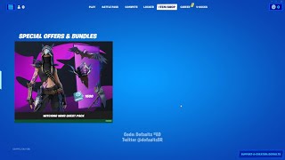 LEAKED WITCHING WING QUEST PACK FORTNITE ITEM SHOP [upl. by Enelaj]