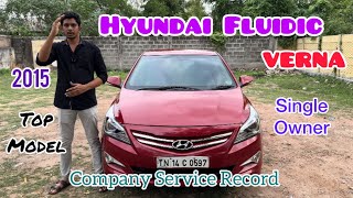 ❌SOLD❌Single Owner 2015 Hyundai Fluidic VERNA mncarspudukkottai mncars usedcarsmarket usedcar [upl. by Kletter]