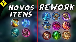 ENTENDA TODAS AS MUDANÇAS NOS ITENS  NOVOS ITENS MOBILE LEGENDS [upl. by Arbmat]