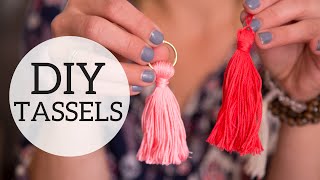 How To Make a Tassel [upl. by Hachmann]