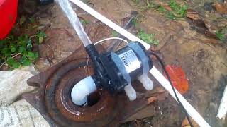 12 v DC Water pump [upl. by Buttaro]